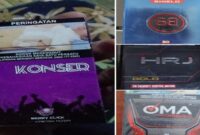 Foto Kolase : Rokok Ilegal berbagai merek tersebar di wilayah Sulawesi Selatan