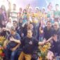 Manajemen Swiss-Belinn Panakkukang Makassar Foto Bersama dengan Awak Media Usai Menggelar Konferensi Pers