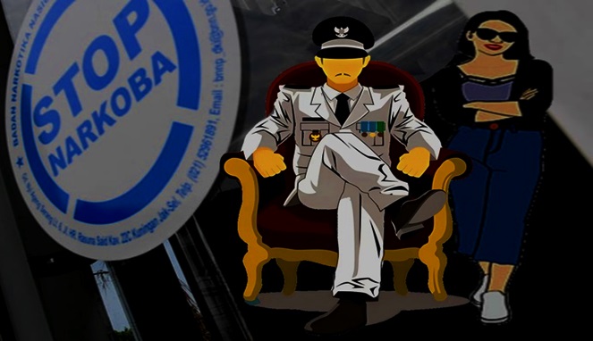 Foto Ilustrasi Ajakan Menolak Narkoba