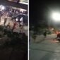 Foto Kolase : Bentrokan Antar Pendukung Cabup dan Cawabup Jeneponto di Allu Bangkala