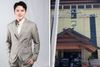 Foto Kolase : dr Oky Pratama, dan Kantor Polda Sulsel