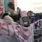 Aksi demontrasi PMJAK Desak Bawaslu Jakarta Tindaklanjuti Dugaan Dana Kampanye dari Judi Online