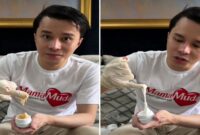 Foto Kolase : dr Oky Pratama memperlihatkan produk kosmetik SYR Glowing, krim siang dan krim malamnya yang mencurigakan.