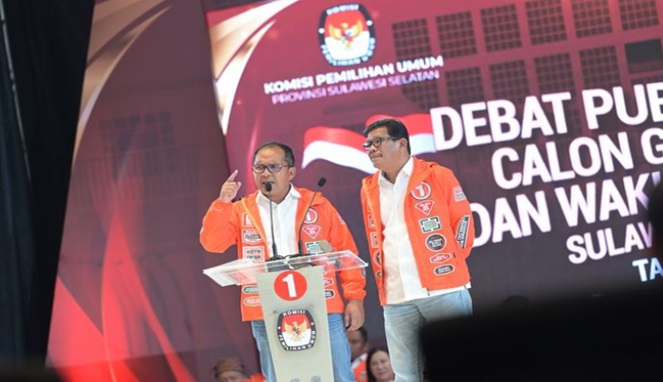 Pasangan Calon Gubernur dan Wakil Gubernur Sulsel, Danny Pomanto dan Azhar Arsyad