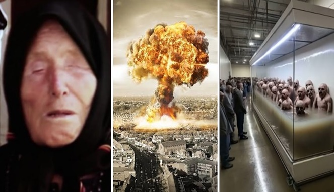 Foto Kolase Baba Vanga Ramalan 2025