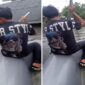Foto Kolase : Kondisi Banjir di Blok 8 Perumnas Antang, Kecamatan Manggala, Kota Makassar Mencapai Atap Rumah