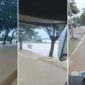 Foto Kolase : Jalur trans-Sulawesi, termasuk Jalan Poros Makassar-Parepare dan Barru-Soppeng, lumpuh akibat banjir