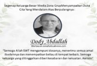 Ucapan Belasungkawa Dody Abdullah