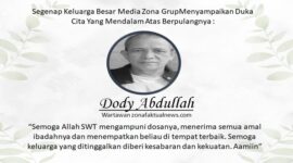 Ucapan Belasungkawa Dody Abdullah