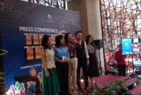 Manajemen Hotel Gammara Makassar Saat Konferensi Pers Kepada Awak Media