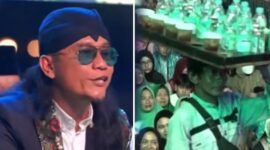Foto Kolase : Gus Miftah dengan olokan terhadap Pedagang Es Teh