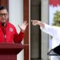 Foto Kolase : Sekjen PDIP Hasto dan Jokowi