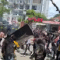 Aksi Damai Berujung Ricuh di Makassar, Mahasiswa Papua Serang Polisi dengan Parang, Batu dan Panah