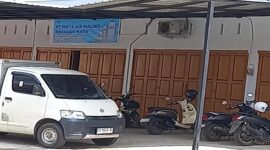 Kantor Pabrik air mineral di Kelurahan Tamarunang, Kecamatan Somba Opu, Kabupaten Gowa