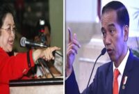 Foto Kolase : Mengawati Vs Jokowi