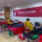 Pendonor di Swiss-Belinn Panakkukang yang telah berpartisipasi kepada PMI Sulsel