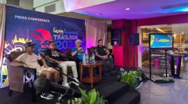 Konferensi Pers Livin by Mandiri Galesong Trail Run 2025 di Swiss-Belinn Panakkukang, Kota Makassar