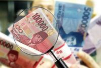 Foto Ilustrasi Uang Palsu