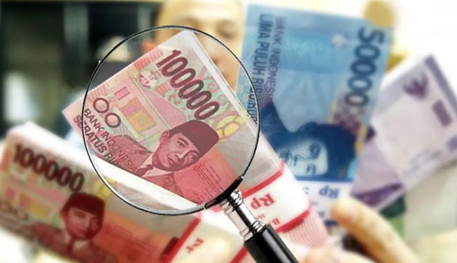 Foto Ilustrasi Uang Palsu