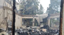 Ruang Keuangan Kantor Disdik Makassar Ludes Dilalap Api