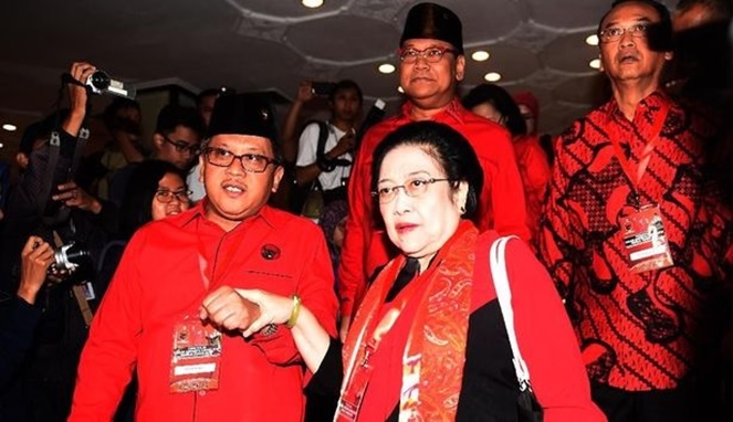 Sekjen PDIP, Hasto dan Ketua Umum PDIP Megawati (Ist)