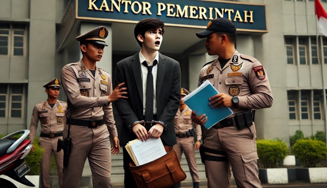 Foto Ilustrasi Calo CPNS Pinrang Ditangkap