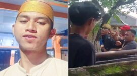 Foto Kolase : Pria Asal Kabupaten Maros yang Ancam untuk Membakar Makassar Pengidap ODGJ