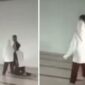 Foto Kolase : Tangkapan Layar Video Viral Oknum Guru dan Siswi SMP di Gowa Digerebek Warga