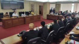 Dirkrimsus Polda Sulsel, Kombes Pol Dedi Supriyadi Saat Menghadiri Rapat Dengar Pendapat (RDP) di DPRD Sulsel