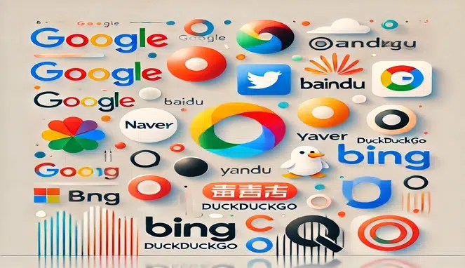 Foto Ilustrasi Mesin Pencari