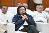 Sri Mulyani berdialog dengan jajaran vertikal Kemenkeuri jelang penutupan tahun 2024 (Foto Instagram Sri Mulyani)