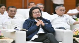 Sri Mulyani berdialog dengan jajaran vertikal Kemenkeuri jelang penutupan tahun 2024 (Foto Instagram Sri Mulyani)