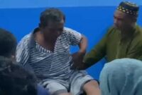 Pemilik Empang di Takalar Abdul Karim Daeng Sau menjalani perawatan medis di RS Padjonga Takalar (Ist)