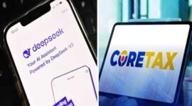 Foto Kolase DeepSeek dan Coretax