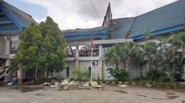 Penampakan Kantor Dinas Pendidikan (Disdik) Makassar Usai Terbakar