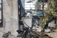 Ruang Perencanaan dan Keuangan Kantor Disdik Makassar Ludes Terbakar