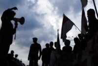 Foto Ilustrasi F-KRB Aksi Demonstrasi