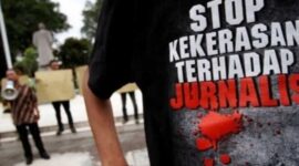 Foto Ilustrasi Stop Kekerasan Terhadap Wartawan
