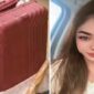 Foto Kolase : Koper Merah dan Korban Mutilasi Uswatun Khasanah