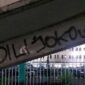 Coretan Adili Jokowi Merebak di Sudut-sudut kota Jakarta dan Medan (Ist)