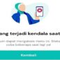 Aplikasi Byond BSI Error (Tangkapan Layar)