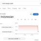 Tangkapan Layar Dolar Anjlok di Mesin Pencari Google