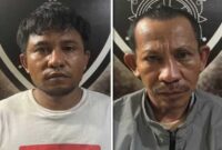 Foto Kolase : Tampang 2 Pelaku Jambret asal Makassar Diringkus Tim Resmob Satreskrim Polres Palopo