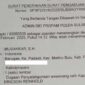 Surat Penerimaan Surat Pengaduan Propam
