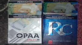 Rokok Ilegal Merek OPAA dan RC