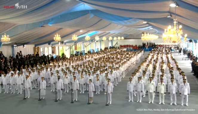 961 Kepala Daerah Dilantik Presiden Prabowo