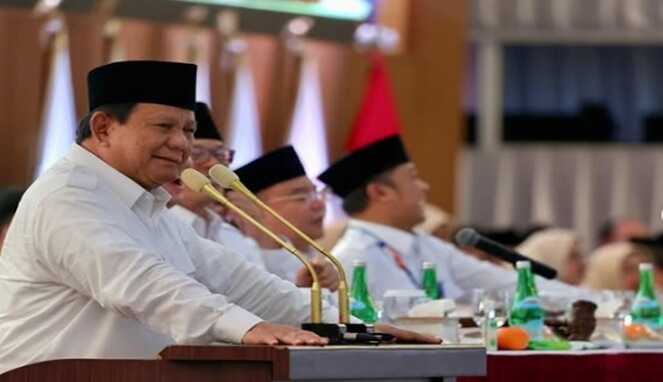 Foto : Silaturahmi Kebangsaan bersama tokoh-tokoh partai dari Koalisi Indonesia Maju (Foto Instagram Prabowo)