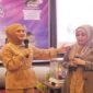 Anggun Batary (Influencer dan ahli personal branding sebelah kiri) dan Owner SS Glow Up, Sarah Sartika sebelah kanan