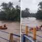 Foto Kolase Tim SAR Maros Terseret Arus Benudngan Lekopancing