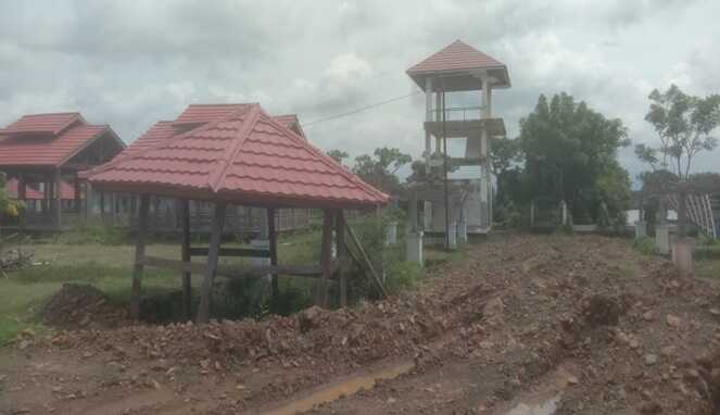 Penampakan Kawasan Green Topejawa Coastal Takalar Bak Rumah Hantu, Kini Menjadi Aktivitas Berlendir